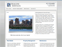 Tablet Screenshot of beaconservices.net